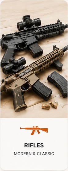 Rifles - Modern & classic